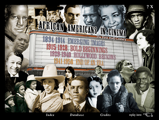 African Americans in Cinema: The First Half Century CD-ROM