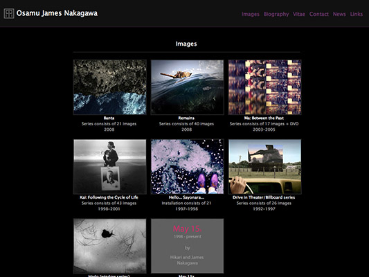 Osamu James Nakagawa website