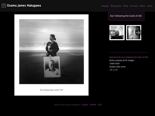 Osamu James Nakagawa website