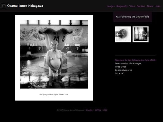 Osamu James Nakagawa website