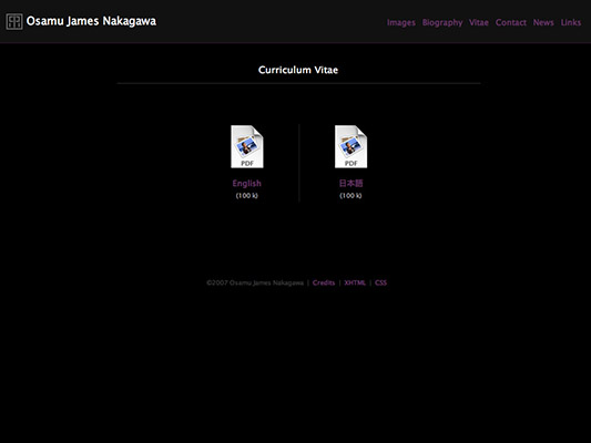 Osamu James Nakagawa website