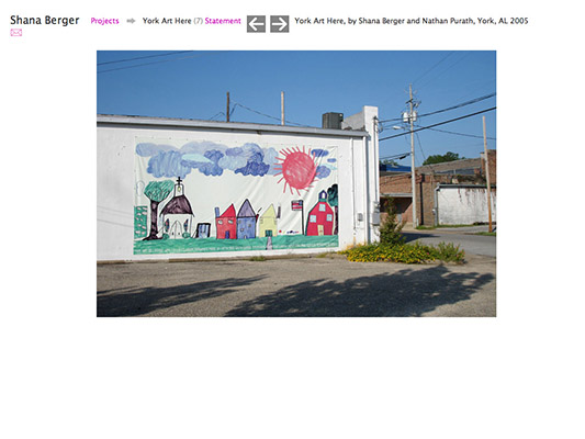 Shana Berger website